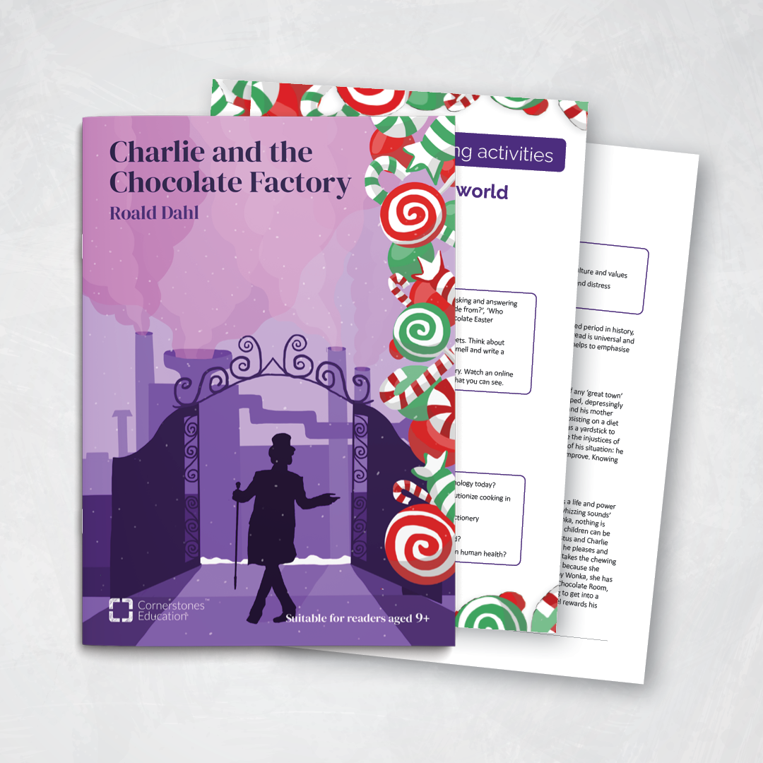 Charlie and the Chocolate factory Reading Guide Cover