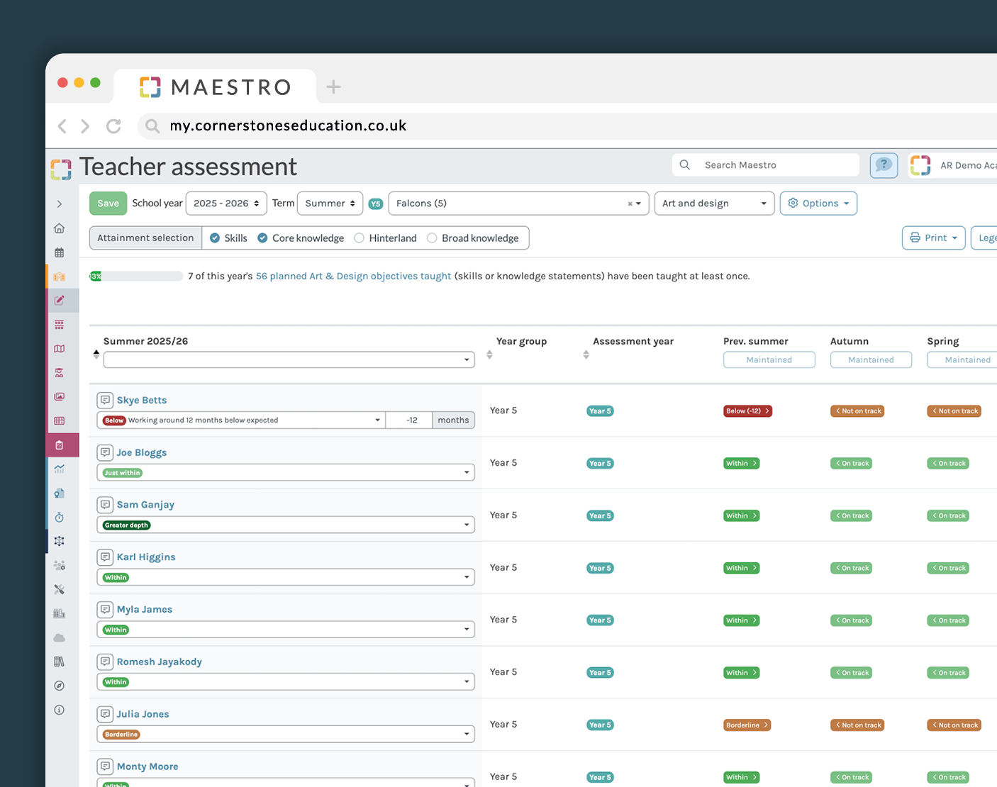 Assessment tools