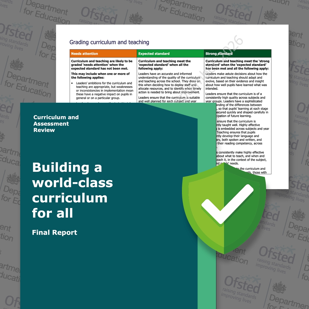 Built for the new Ofsted framework