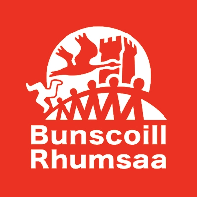 Bunscoill Rhumsaa logo